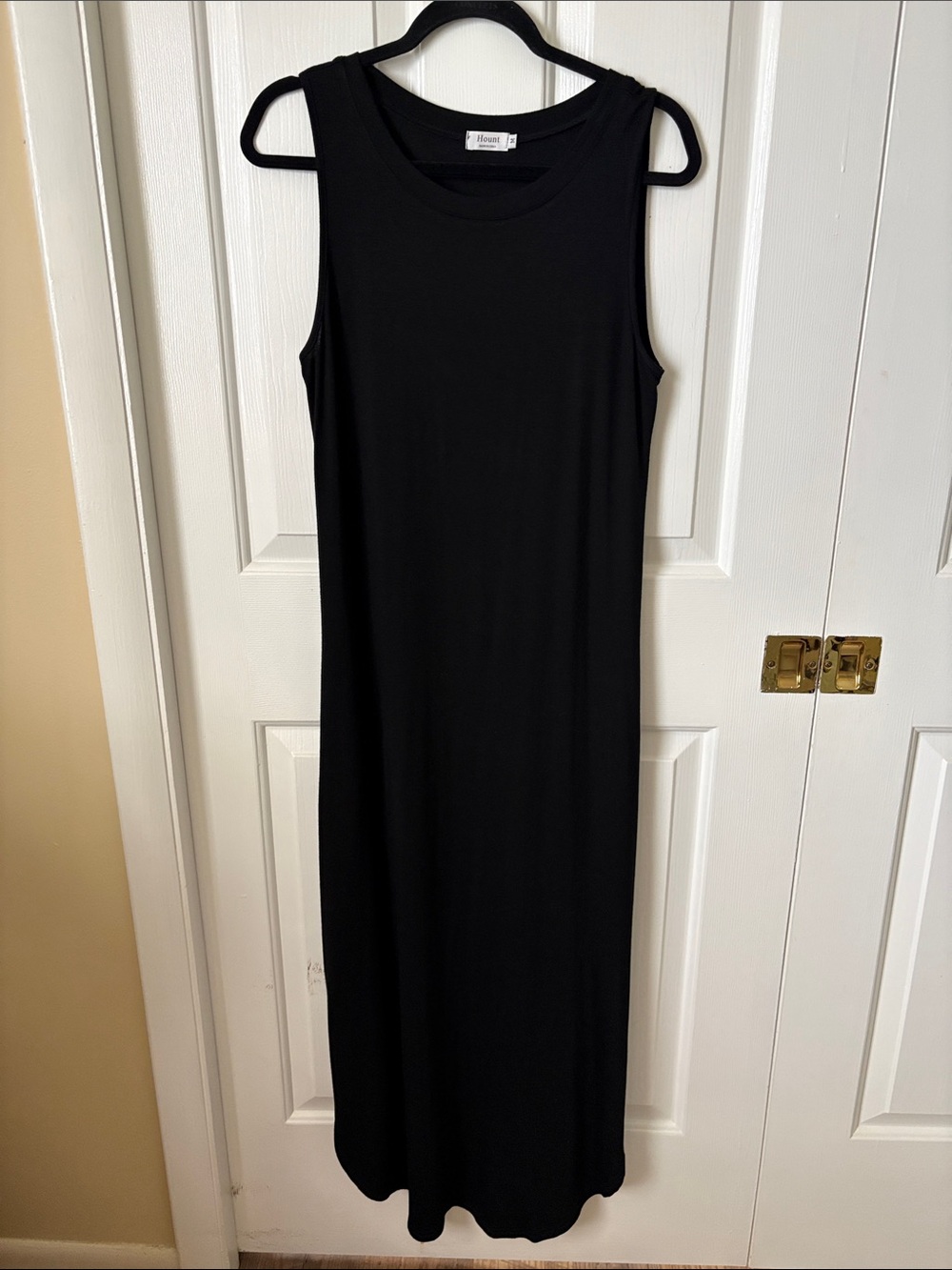 Everyday Sleeveless Black Maxi Dress